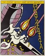 Roy Lichtenstein (after) - As I opened fire Poster