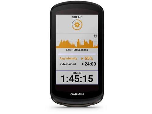 Garmin Edge 1040 Solar - Fietscomputer - GPS-functies en, Huis en Inrichting, Woonaccessoires | Overige, Zo goed als nieuw, Verzenden