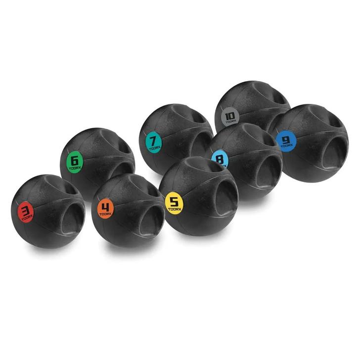 Toorx Fitness Medicine Bal - Medicijnbal met Handvat 7 kg, Sport en Fitness, Fitnessmaterialen, Nieuw, Verzenden