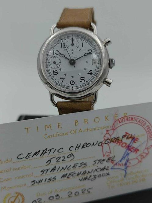 Cematic - Chronograph Valjoux - Zonder Minimumprijs - Heren, Handtassen en Accessoires, Horloges | Heren