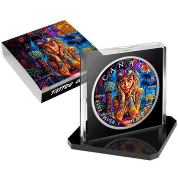 Canada. 5 Dollars 2025 - Tattoo Girls - Tuesday, 1 Oz (.999) beschikbaar voor biedingen
