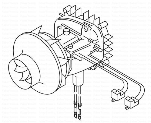 Webasto ventilatormotor AT2000 S 12V, Doe-het-zelf en Bouw, Overige Doe-Het-Zelf en Bouw, Ophalen of Verzenden
