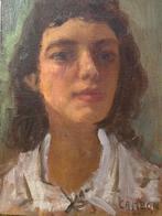 Glauco Cambon (1875-1930), Attribuito a - Ritratto di, Antiek en Kunst