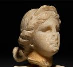 Oud-Grieks, Hellenistisch Marmer Aphrodite hoofd. 3e-2e eeuw