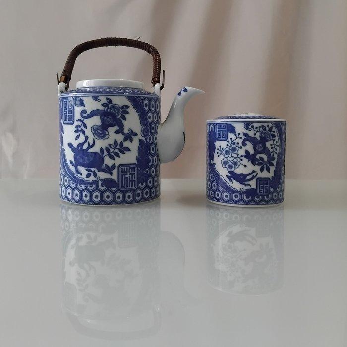 Themacollectie - Wit Chinees porselein met blauwe, Antiek en Kunst, Antiek | Speelgoed