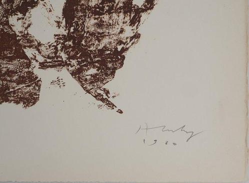 Pierre Alechinsky (1927) - Paysage surréaliste, Antiek en Kunst, Antiek | Overige Antiek