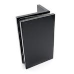 Glasklem Porto Premium glas/wand 90° - Zwart, Doe-het-zelf en Bouw, Verzenden, Nieuw