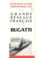 1937 BUGATTI EXPOSITION INTERNATIONALE BROCHURE