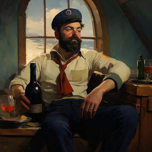 Le Yack (1972) - Edward Hopper tribute - Captain H, Antiek en Kunst, Antiek | Overige Antiek