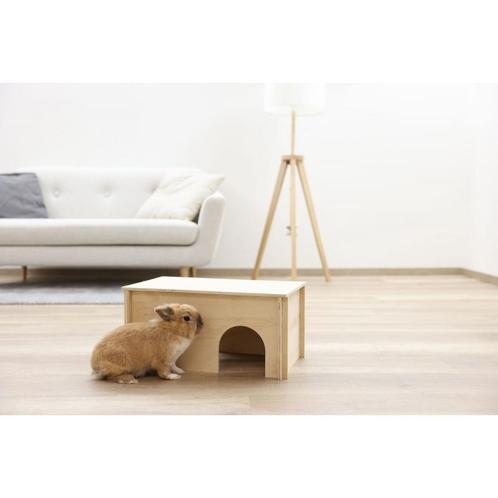 Knaagdierhok natural 50 x 29 x 24 cm - kerbl, Dieren en Toebehoren, Knaagdieren en Konijnen | Toebehoren, Nieuw
