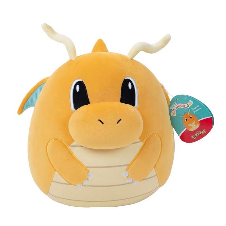 BOTI Pokémon Squishmallow Microbead Pluche 35CM-Dragonite, Kinderen en Baby's, Speelgoed | Knuffels en Pluche, Ophalen of Verzenden
