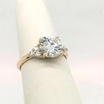 Zonder minimumprijs - Ring - 14 karaat Geel goud - 1.89ct.