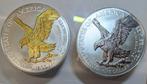 États-Unis. 1 Dollar 2025 Silver Eagle - Bitcoin - Bull, Postzegels en Munten