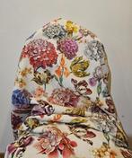 300x280cm! Art Nouveau bloemenstof met hortensias en tulpen, Antiek en Kunst