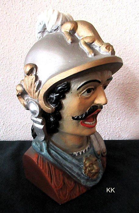 Beeld, Unieke Zeldzame Apotheek Gaper - 1969 - Holland, Antiek en Kunst, Antiek | Glaswerk en Kristal