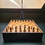 Schaakspel - Spellenkist van Perry & co Amsterdam, Antiek en Kunst, Curiosa en Brocante
