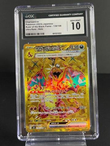 Pokémon Graded card - Charizard ex 139/108 CGC 10 GEM MINT – beschikbaar voor biedingen