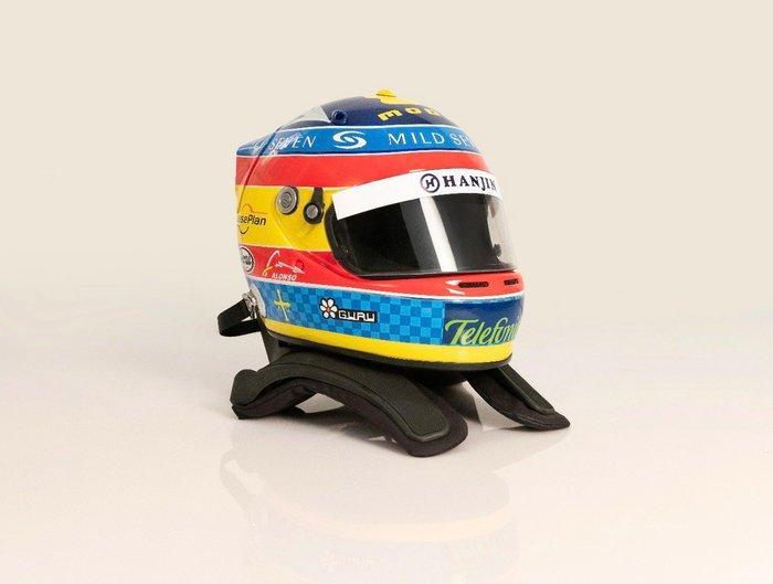 Fernando Alonso - 2005 - Réplique de casque, Collections, Marques automobiles, Motos & Formules 1