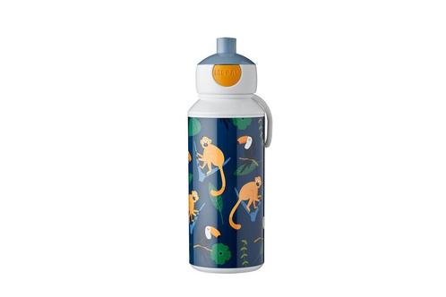 Mepal Drinkfles Pop-Up Campus 400ml Jungle, Hobby en Vrije tijd, Feestartikelen, Nieuw, Verzenden