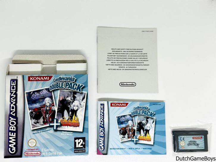 Gameboy Advance / GBA - Castlevania - Double Pack - EUR - VG, Games en Spelcomputers, Games | Nintendo Game Boy, Gebruikt, Verzenden