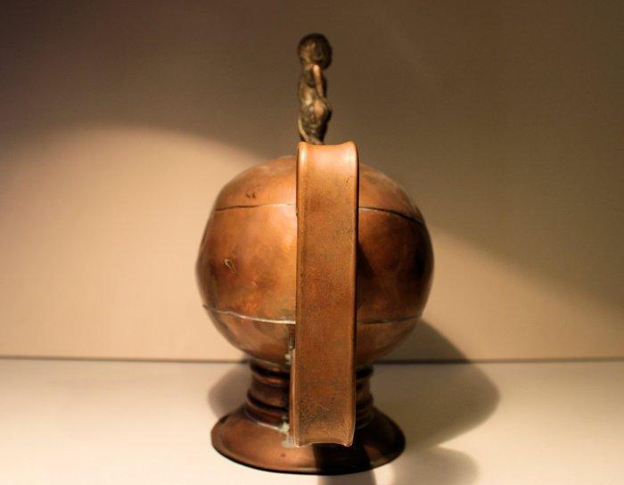 Lampe à huile - Cuivre, Bronze - lampe à huile thaïlandaise, Antiek en Kunst, Kunst | Niet-Westerse kunst