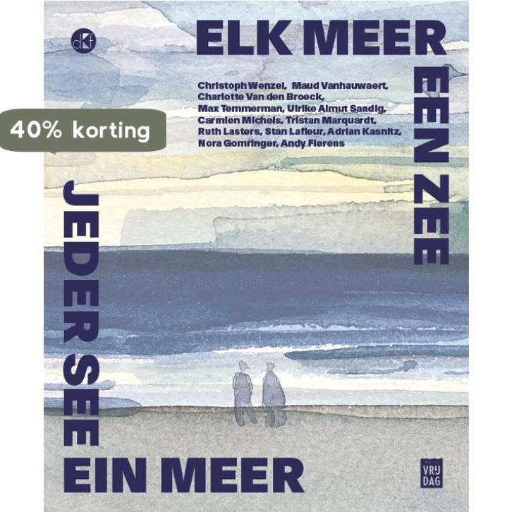 Elk meer een zee 9789464340501 dasKULTURforum Antwerpen, Boeken, Gedichten en Poëzie, Zo goed als nieuw, Verzenden