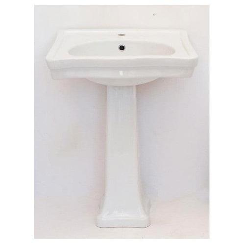 Bieden: Cesame 85655 epoque lavabo 60 white, Doe-het-zelf en Bouw, Sanitair, Ophalen of Verzenden