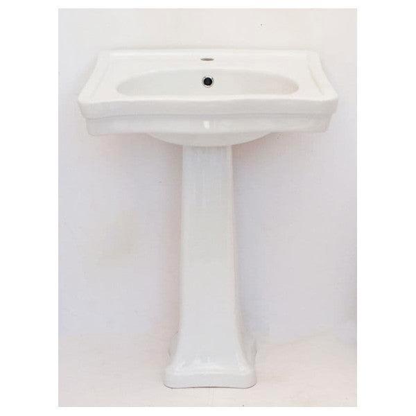 Bieden: Cesame 85655 epoque lavabo 60 white, Doe-het-zelf en Bouw, Sanitair, Ophalen of Verzenden
