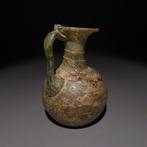 Oud-Romeins Glas Flacon. 1e-3e eeuw na Christus. 7,8 cm