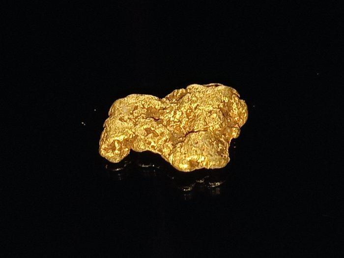 Zeldzame gouden pepita - Lapponia/Finlandia Goud nugget-, Verzamelen, Mineralen en Fossielen
