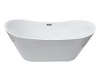SALE - SALE - Bolsena 170 - Glans wit - Vrijstaand bubbelbad, Doe-het-zelf en Bouw, Sanitair, Ophalen of Verzenden, Nieuw
