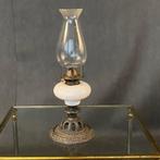 Lampe à pétrole - Verre, style italien de la fin du XIXe