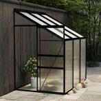 vidaXL Broeikas 3,8 m³ aluminium antracietkleurig
