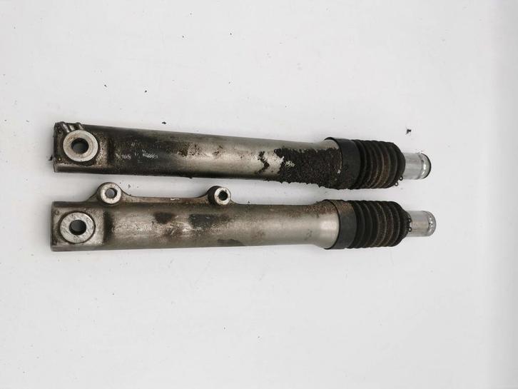 Sym Fiddle 2 / Voorvorkpoten set / Grijs, Vélos & Vélomoteurs, Pièces de cyclomoteur | Scooters, Enlèvement ou Envoi