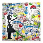 Koen Betjes (XXI) - Girl with Balloon x Pokemon x PopArt
