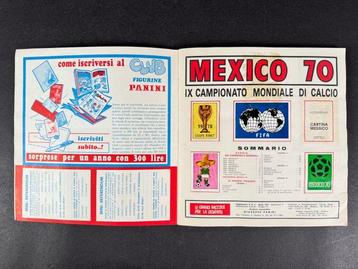 1970 Panini Mexico 70 World Cup (-72) - 1 Album incomplet - beschikbaar voor biedingen