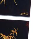 Set van 4 lakpanelen - Les Fleurs des Saisons, Expert