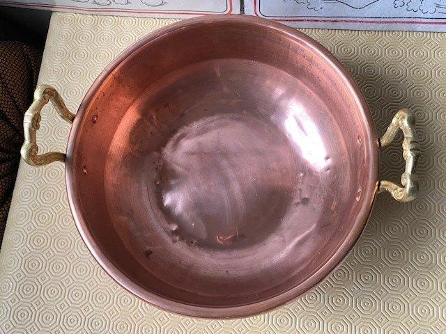 Marmite - Copper and brass, Antiek en Kunst, Antiek | Keukengerei