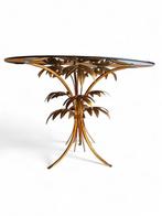 H. Kögl - Salontafel - Goudgeplateerde Palm-tafel uit de, Antiek en Kunst