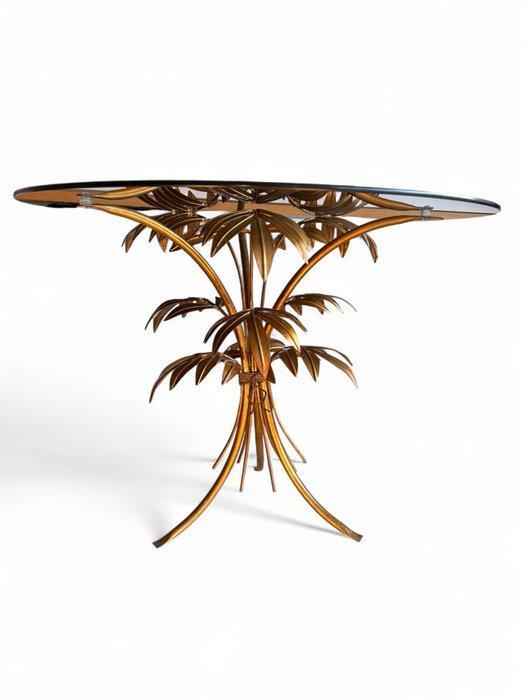 H. Kögl - Salontafel - Goudgeplateerde Palm-tafel uit de, Antiek en Kunst, Curiosa en Brocante