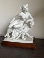 naar JH von Danecker - Statue, Ariadne, met panter beeld -, Antiek en Kunst