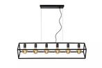 Hanglamp Lucide FABIAN -  - 6xE27 - Zwart -, Verzenden, Nieuw