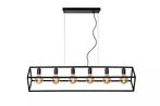 Hanglamp Lucide FABIAN -  - 6xE27 - Zwart -, Verzenden