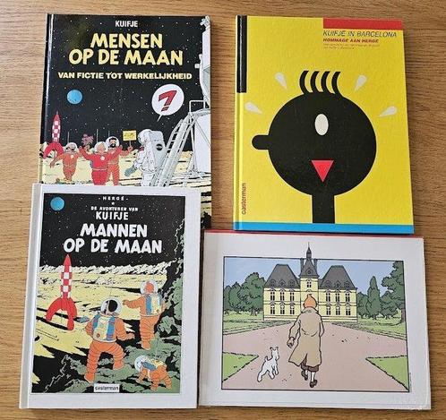 Kuifje - 4 3 boeken, 1 strip en 1 poster rond Kuifje -, Livres, BD