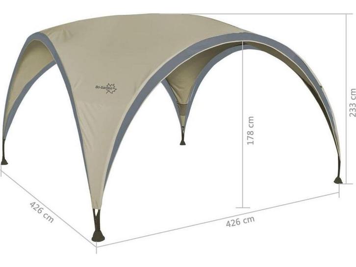 Bo-Camp Party Shelter - Extra Ruim - Waterdicht 1500 mm -, Huis en Inrichting, Woonaccessoires | Overige, Zo goed als nieuw, Verzenden