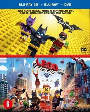 Lego batman movie plus lego movie 3D, 2D en dvd (blu-ray beschikbaar voor biedingen