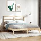 vidaXL Bedframe massief hout 120x190 cm, Verzenden, Nieuw