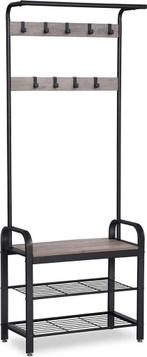 Kapstokmeubel - garderoberek / kapstok - met schoenenbank -, Huis en Inrichting, Verzenden, Nieuw