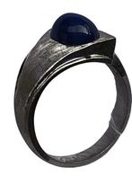Ring - 14 karaat Witgoud Saffier - Wit goud 14K Saffier, Handtassen en Accessoires, Ringen, Nieuw