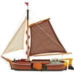 Skutsje Model 38cm Bruin, Hobby en Vrije tijd, Modelbouw | Boten en Schepen, Ophalen of Verzenden, Nieuw